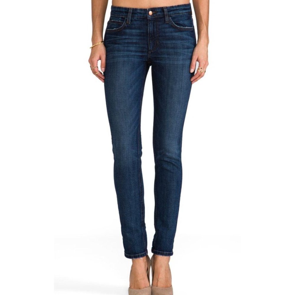 Black Orchid Blue Mid Rise Skinny Ankle Jeans 26